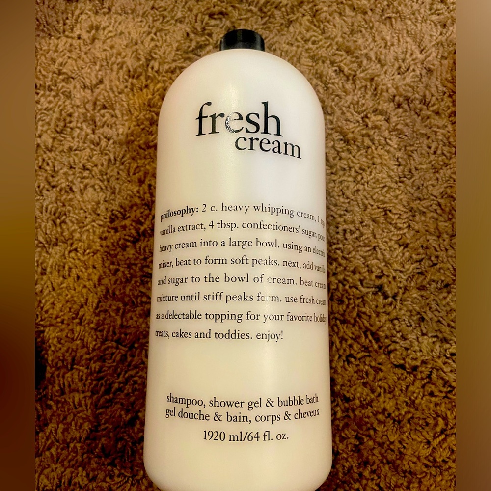Brand new philosophy fresh cream body wash